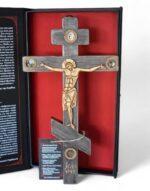 Wooden Cross with Holy Items - Handcrafted on Mount Athos