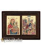 Composition - Theotokos of Jerusalem and the Birth of Jesus Christ