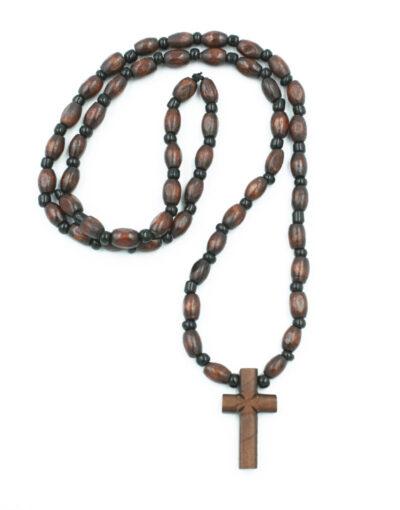 Σταυρός λαιμού ξύλινος αγιορείτικος necklace wooden with cross Mount Athos