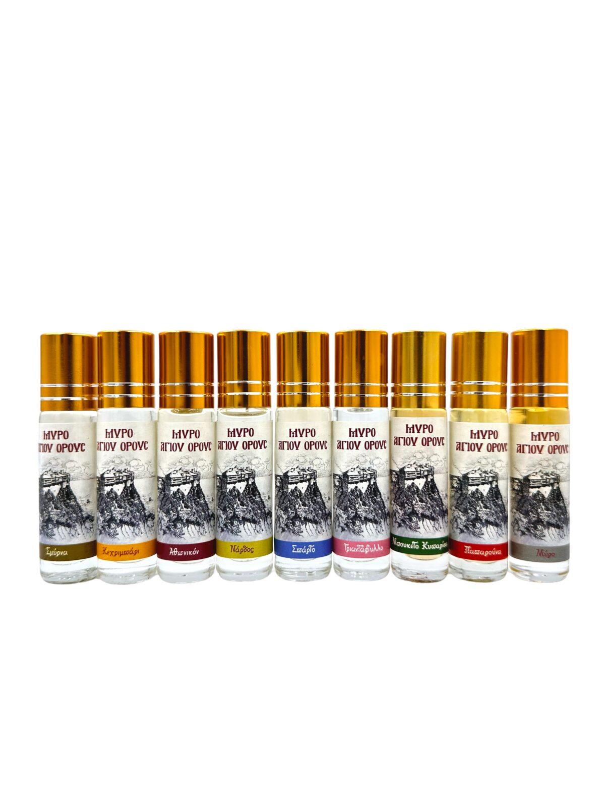 μυρό αγίου όρους αρώματα byzanteiko - mount athos myrrh oil μυρό αγίου όρους αρώματα byzanteiko - mount athos myrrh oil
