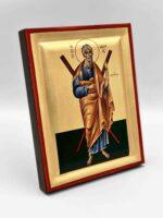 Άγιος Ανδρέας ο Πρωτόκλητος - χειροποίητη εικόνα handmade icon - byzanteiko - Saint Andrew the First-Called 1