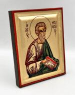 Άγιος Απόστολος Ματθαίος ο Ευαγγελιστής - Χειροποίητη εικόνα handmade icon byzanteiko Mount Athos - Saint Apostle Matthew the Evangelist 1