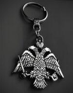 Double-headed eagle keychain - Image 2