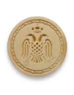 Σφραγίδα προσφόρου Βυζαντινός Δικέφαλος Αετός 16,5cm - Image 2