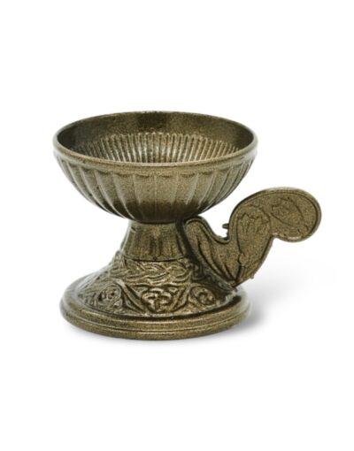 θυμιατό ζάμα λαδί χρώμα- byzanteiko - incense burner zama
