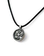 Επάργυρο Μενταγιόν Λαιμού - Σταυρός ΙΣ ΧΡ ΝΙΚΑ 2*2,5 εκ. - Image 2