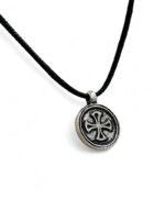 Επάργυρο Μενταγιόν Λαιμού - Σταυρός ΙΣ ΧΡ ΝΙΚΑ 2*2,5 εκ. - Image 3