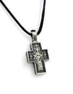 Silver Plated Neck Cross 3.5*1.8 cm - Image 5