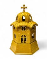 καντήλι εκκλησάκι ζάμα χρυσό- byzanteiko - church candle vigil lamp zama
