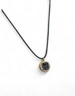 Stainless Steel Pendant IC XC NI KA - 1.5*1.5 cm - Image 2