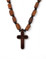 αγιορείτκος ξύλινος σταυρός λαιμού byzanteiko mount athos Handmade Athonite Wooden Cross Necklace 1