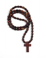 αγιορείτκος ξύλινος σταυρός λαιμού σκαλιστός χειροποίητος byzanteiko mount athos handcrafted athonite wooden cross necklace elegant beads