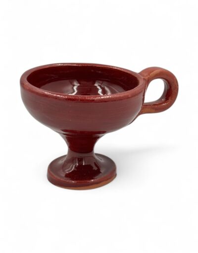 θυμιατό κεραμικό κόκκινο byzanteiko incense burner ceramic red