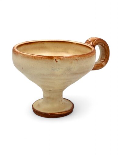 θυμιατό κεραμικό μπεζ καφέ byzanteiko incense burner ceramic beige brown
