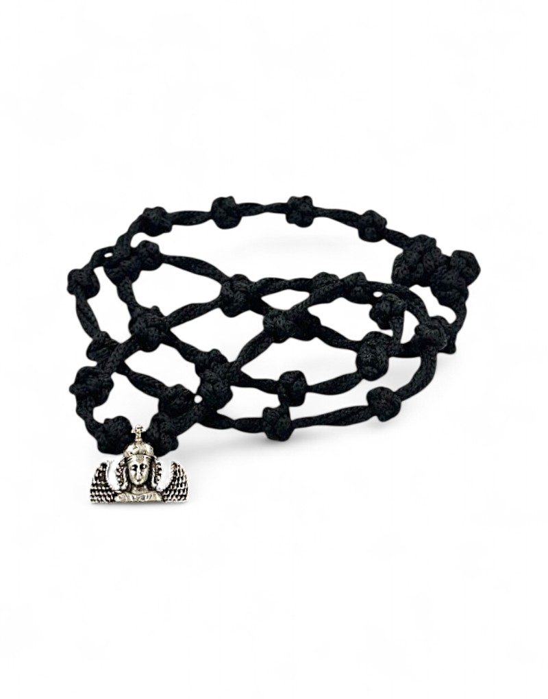 33 knot neck prayer rope necklace komboskini pendant Taxiarchis of Mantamados κομποσχοίνι λαιμού 33άρι μενταγιόν ταξιάρχης μανταμάδου 30 33 knot neck prayer rope necklace komboskini pendant Taxiarchis of Mantamados κομποσχοίνι λαιμού 33άρι μενταγιόν ταξιάρχης μανταμάδου 30