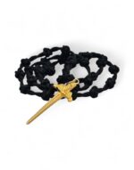 33 knot neck prayer rope necklace komboskini pendant sword Taxiarchis of Mantamados κομποσχοίνι λαιμού 33άρι με σπαθί του ταξιάρχη μανταμάδου 31