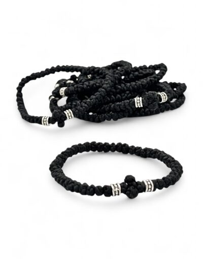 handmade athonite prayer rope komboskini mount athos byzanteiko κομποσχοίνι αγιορείτικο χειροποίητο μεταξωτό