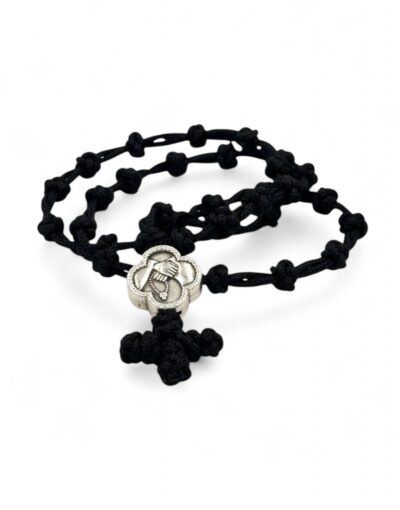 mount athos prayer rope necklace 33 knots byzanteiko  athonite αγιορείτικο κομποσχοίνι λαιμού 33άρι ευλογών