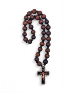 mount athos wooden bead pendant cross byzanteiko αγιορείτικος κρεμαστός σταυρός με ξύλινες χάντρες