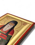 άγιος αρσένιος ο καππαδόκης χειροποιητη εικονα -byzanteiko - handmade icon saint arsenios the cappadocian