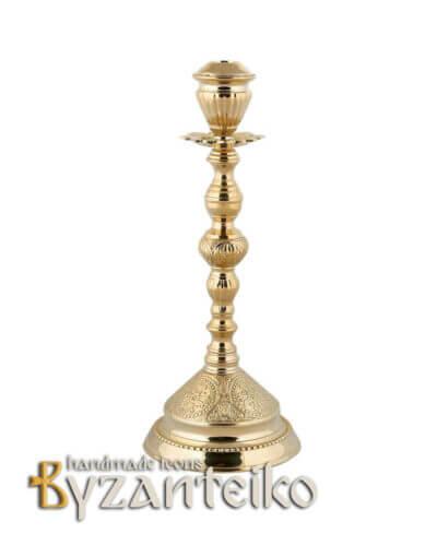 Μονόκερο κηροπήγιο μπρούτζινο σκαλιστό