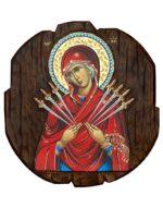 Παναγία με τα 7 σπαθιά-Byzanteiko-Virgin Mary with the 7 swords