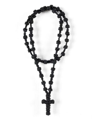 Κομποσχοίνι Λαιμού 33 Κόμπων ποντικοουρά-Prayer Rope with 33 knots necklace byzanteiko