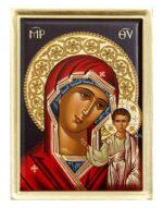 Παναγία Καζάν ένσκαπτη εικόνα byzanteiko