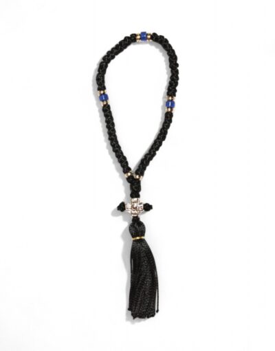 κομποσχοίνι 50άρι βισκόζι byzanteiko mount athos komboskini prayer rope 50 knots viskoz