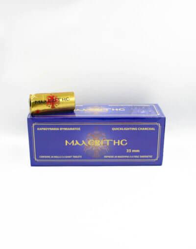 Καρβουνάκια Άκαπνα 35mm (Κουτί 20 μασούρια)