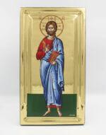 Ιησούς Χριστός Ευλογών Byzanteiko όψη στιλβωτού Jesus Christ
