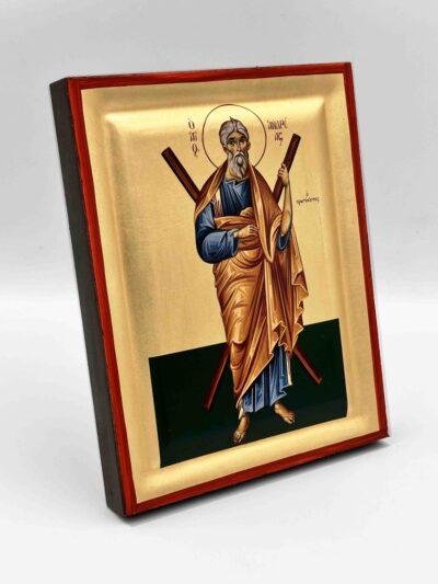 Άγιος Ανδρέας ο Πρωτόκλητος - χειροποίητη εικόνα handmade icon - byzanteiko - Saint Andrew the First-Called 1