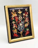 Η Άμπελος χειροποίητη εικόνα Byzanteiko Mount Athos handmade icon The Vine 1