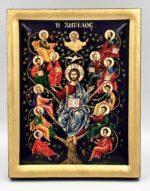 Η Άμπελος χειροποίητη εικόνα Byzanteiko Mount Athos handmade icon The Vine