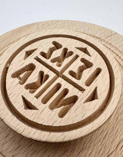 σφραγίδα προσφόρου μεγάλος αμνός 16,5 - holy bread seal prosphora 16.5cm byzanteiko 3