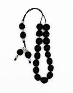 κομπολόι αρωματικό μοσχοκάρυδο komboloi aromatic nutmeg byzanteiko μαύρο 1