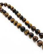 Προσευχητάρι 33άρι από ημιπολύτιμες χάντρες Μάτι Τίγρης - Image 3