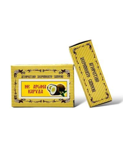 σαπούνι αγιορείτικο σαπούνι με καρύδα - handmade coconut soap mount mount athos εισοδια της θεοτοκου