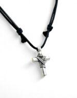 Επάργυρος Σταυρός Λαιμού 3*1.8 εκ. - Image 2