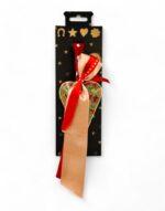 γούρι καρδιά μεταλλική σε κουτί δώρου - byzanteiko charm heart in gift box 15