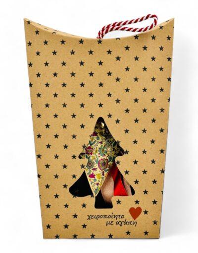 γούρι καρδιά μεταλλική σε κουτί δώρου - byzanteiko charm heart in gift box