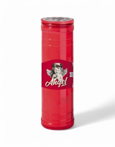 κερί αφιέρωσης 60T Angel κόκκινο candil - byzanteiko - memorial candle 60T ANGEL