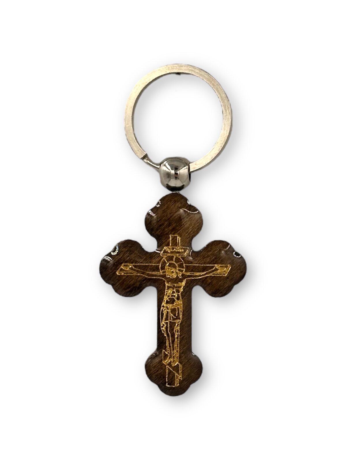 μπρελόκ σταυρός ξύλινος με υγρό γυαλί με τον εσταυρωμένο - byzanteiko wooden cross keychain with jesus christ μπρελόκ σταυρός ξύλινος με υγρό γυαλί με τον εσταυρωμένο - byzanteiko wooden cross keychain with jesus christ