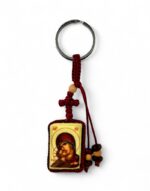 Blessing Keychain with Virgin Mary, Incense & Lavender