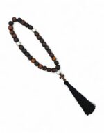 αγιορείτικο κομποσχοίνι 33άρι με ξύλινες χάντρες κρεμαστό - byzanteiko mount athos athonite mount athos komboskini 33 bead wooden