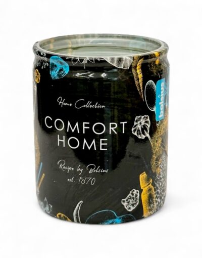 αρωματικό κερί bolsius comfort home σε γυάλινο ποτήρι - byzanteiko - scented candle bolsius in glass