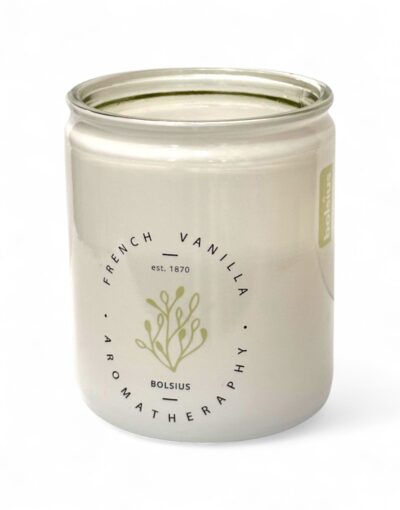 αρωματικό κερί bolsius french vanilla σε γυάλινο ποτήρι - byzanteiko - scented candle bolsius in glass