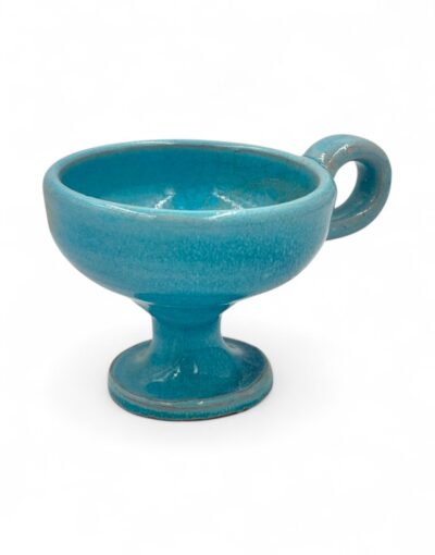 θυμιατό κεραμικό γαλάζιο byzanteiko incense burner ceramic light blue