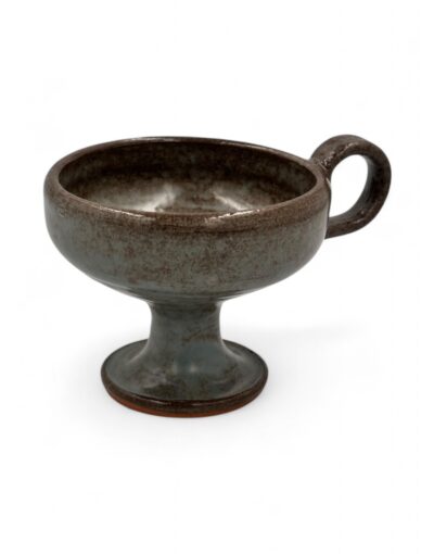 θυμιατό κεραμικό γκρι byzanteiko incense burner ceramic grey