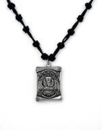 33 knot neck prayer rope komboskini necklace pendant Taxiarchis of Mantamados κομποσχοίνι λαιμού 33άρι μενταγιόν ταξιάρχης μανταμάδου